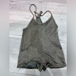 Swimsuit cover up - overalls